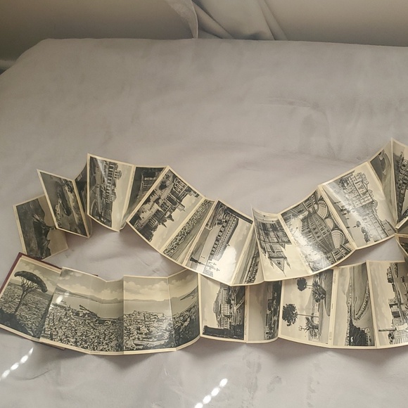 Vintage 1920’s Ricordo Di Napoli Fold-Out Postcard & Map Booklet - Picture 5 of 16